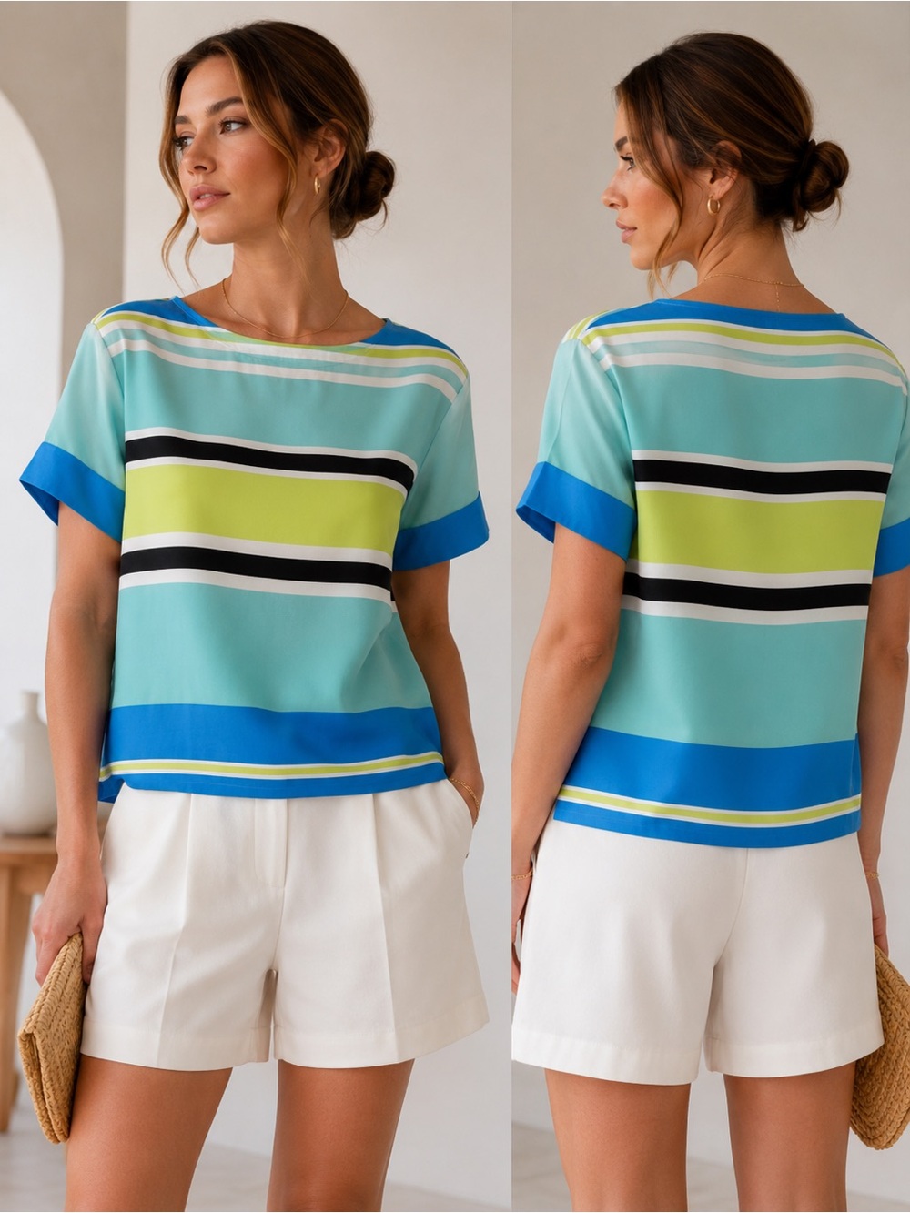 Vince Camuto Multicolor Top